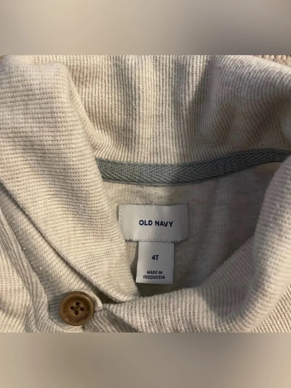 Old Navy cozy cream